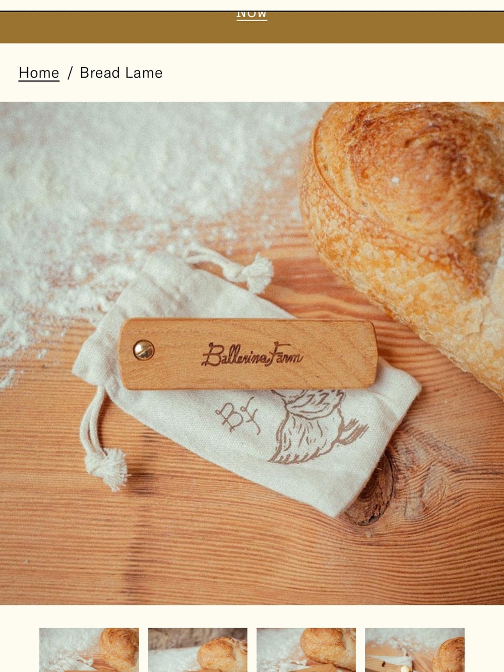 Ballerina Farm Bread Lame